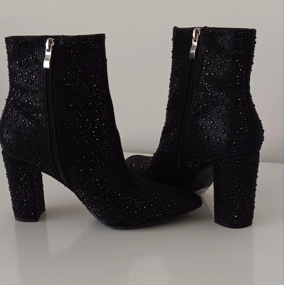 Rhinestone boots